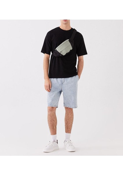 Yeşil Çok Amaçlı Bel ve Omuz Çantası, Cepli, Çapraz Kullanım