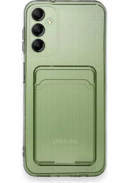 Samsung Galaxy M15 Kılıf Kart Şeffaf Silikon - Şeffaf fiyatları