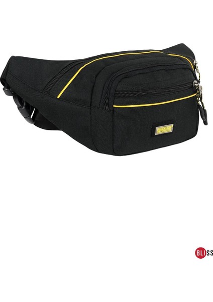 Unisex Günlük Çok Amaçlı Siyah Bel ve Omuz Çantası fırsatları