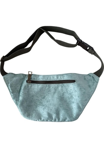 Renkli Etnik Desenli Su Geçirmez Bel ve Omuz Çantası – Beyaz Zemin Unisex modelleri