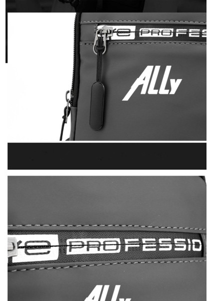 Gri Çok Fonksiyonlu Su Geçirmez USB Girişli Erkek Bel ve Sırt Çantası fırsatları