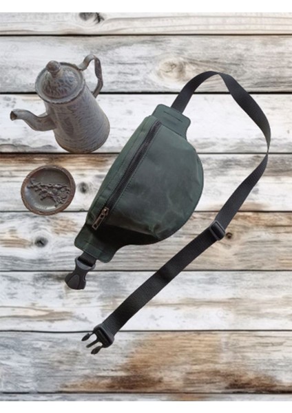 Hakiki Deri Vintage Unisex Bel Çantası, Şık ve Dayanıklı Tasarım, Kullanışlı ve Rahat. fırsatları