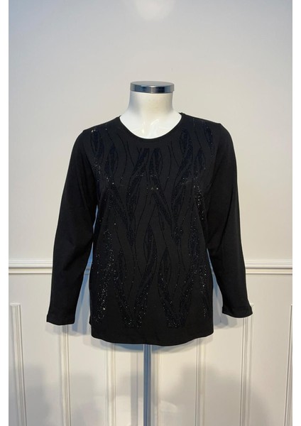 6197 Belgin Penye Bluz Yonca