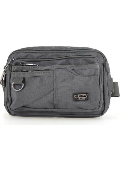 Gri Uniseks Bel Çantası, Şık ve Kullanışlı Tasarım, Rahat Taşımak Için Ideal.