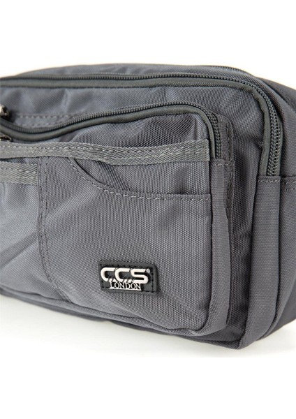 Gri Uniseks Bel Çantası, Şık ve Kullanışlı Tasarım, Rahat Taşımak Için Ideal.