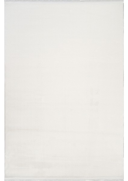 Halı Safran 8121 Ekru Yumuşak Dokulu Düz Desenli Dokuma Modern Kaliteli Şık Halı