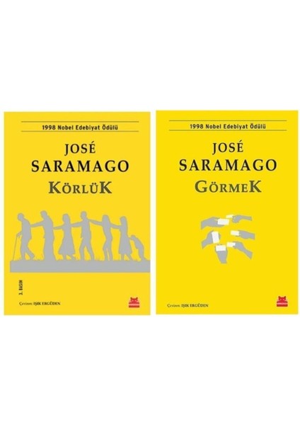 Körlük- Görmek Seti- Jose Saramago 2'li Set
