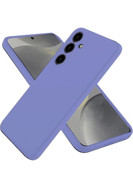 Samsung Galaxy A56 Kılıf Nano Içi Kadife Silikon - Lila