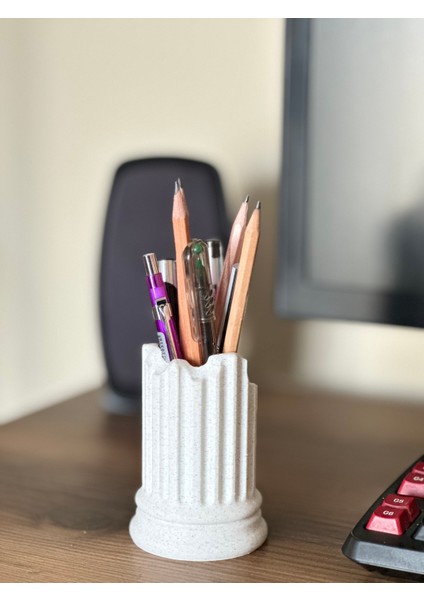 Sütun Kalemlik & Masa Düzenleyici - Hediyelik 9,5 cm