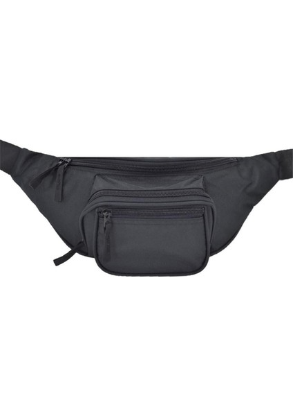 Fonksiyonel Bel Çantası, Siyah, Kullanışlı ve Şık Tasarım