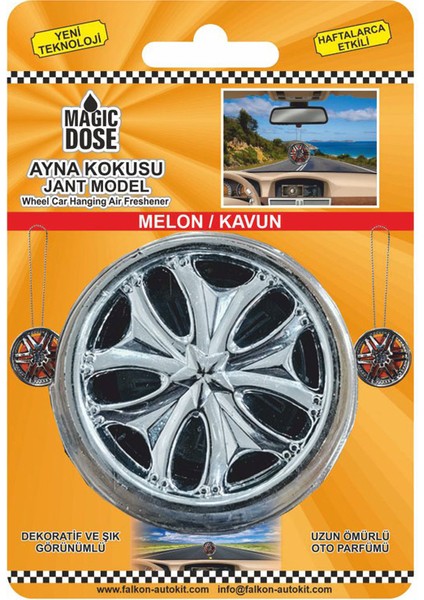 Autokit Magic Dose Jant Model Ayna Kokusu Melon