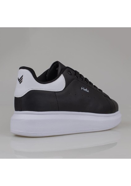 Siyah-Beyaz Momp Erkek Memory Foam Taban Sneaker modelleri