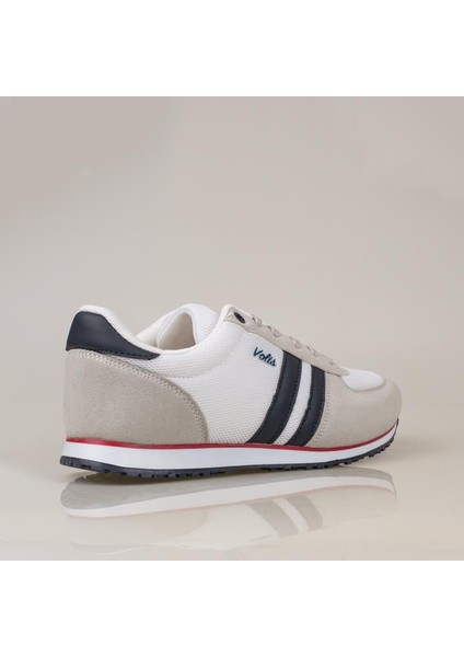 Beyaz Erkek Anorak Kaydırmaz Taban Sneaker fırsatları