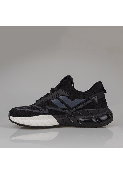 Siyah Cedric Erkek Tekstil Köpük Taban Sneaker modelleri