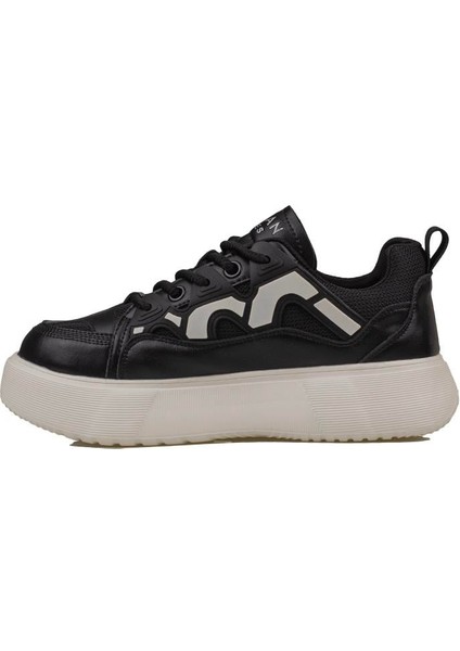 Siyah Jake Erkek Deri Sneaker modelleri