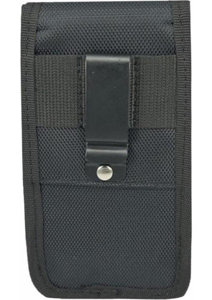 Siyah 6-7 Inç Bel Çantası ve Telefon Kılıfı Seti