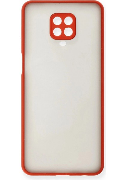 Xiaomi Redmi Note 9 Pro Kılıf Montreal Silikon Kapak - Kırmızı fiyatları