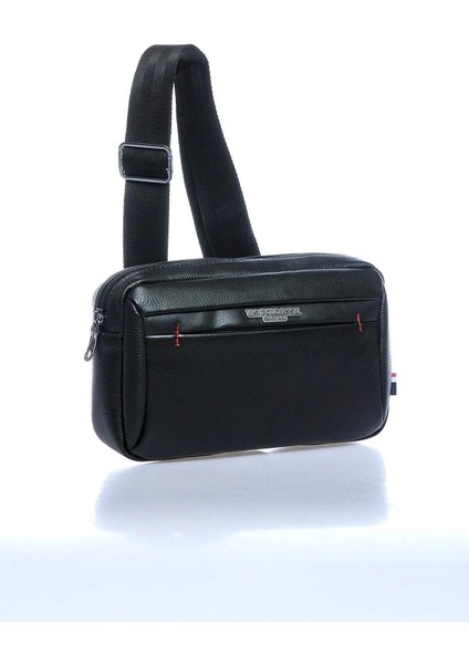 Unisex Siyah Bel ve Omuz Çantası, Şık ve Kullanışlı Tasarım, Hafif ve Pratik.