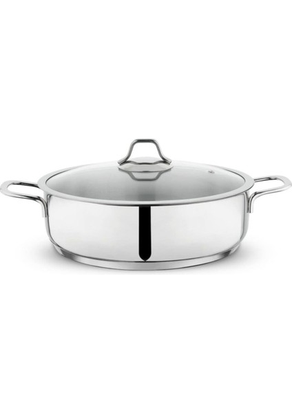 Held 28 cm Çelik Tencere Takımı Derin Tencere-Basık Tencere-Çelik Tava Sc Ha Fer modelleri