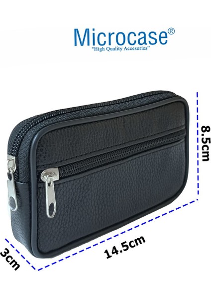 Siyah Suni Deri Çok Gözlü Anahtarlık ve Çakmaklı Çanta AL4431 modelleri