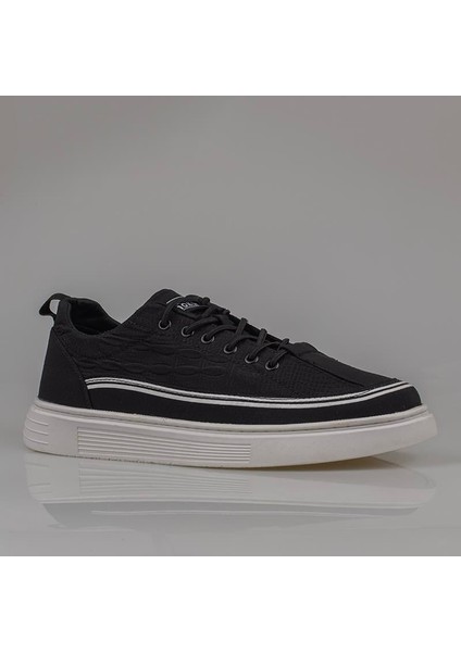 Siyah Giza Lastikli Erkek Sneaker fiyatları