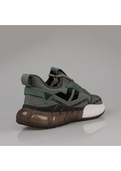 Haki Cedric Erkek Tekstil Köpük Taban Sneaker fırsatları