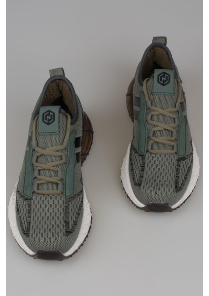 Haki Cedric Erkek Tekstil Köpük Taban Sneaker indirimleri