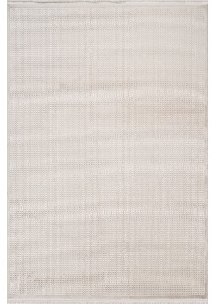 Halı Safran 8123 Bej Yumuşak Dokulu Düz Desenli Dokuma Modern Kaliteli Şık Halı