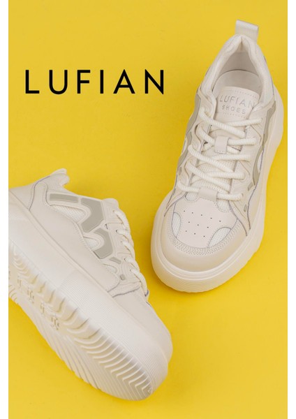 Beyaz Jake Erkek Deri Sneaker fırsatları