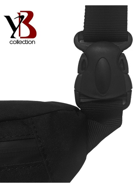 Siyah Unisex Çapraz Göğüs Omuz ve Bel Çantası, Şık ve Kullanışlı Tasarım fırsatları