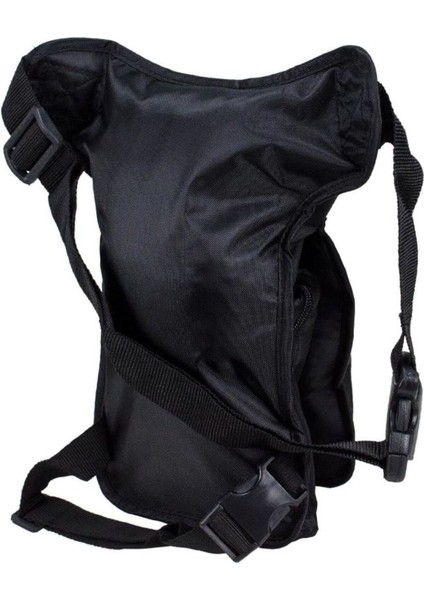 Siyah Unisex Çok Bölmeli Bel Omuz Çanta, Yürüyüş ve Kamp Için Hafif ve Pratik fiyatları