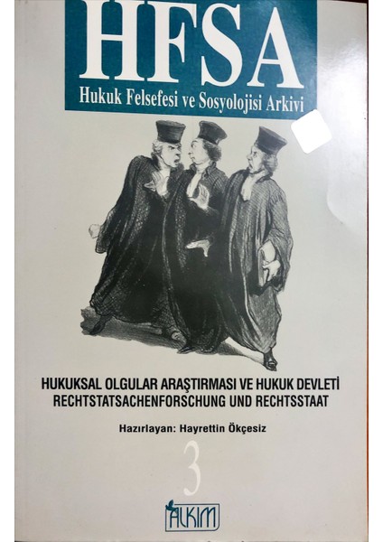 Hfsa - Hukuk Felsefesi ve Sosyolojisi Arkivi 3