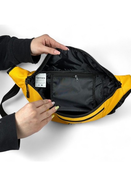 Gri Çok Cepli Omuz ve Bel Çantası, Günlük Kullanım Için Şık ve Pratik Tasarım fırsatları