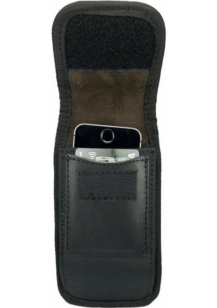 Şık 6-7 Inç Telefon Kılıfı ve Bel Kemeri Siyah fırsatları