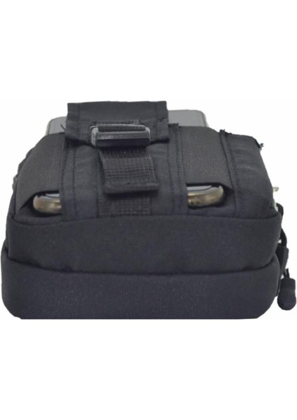 Fonksiyonel Siyah Bel Çantası, Şık ve Pratik Kullanım Için Idealdir