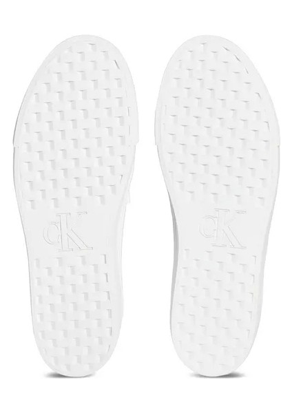 Kadın Deri Düz Platform Beyaz Sneaker YW0YW01886-YAF fırsatları