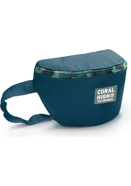 Mavi Kamuflaj Desenli Bel Çantası 11539 fiyatları