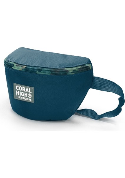 Mavi Kamuflaj Desenli Bel Çantası 11539 modelleri