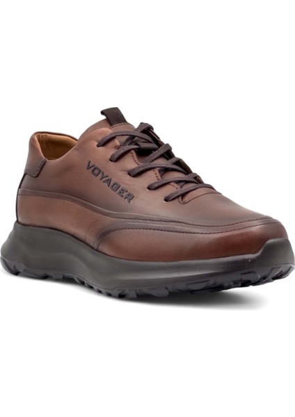 M338 Erkek Hakiki Deri Spor Ayakkabı Taba modelleri