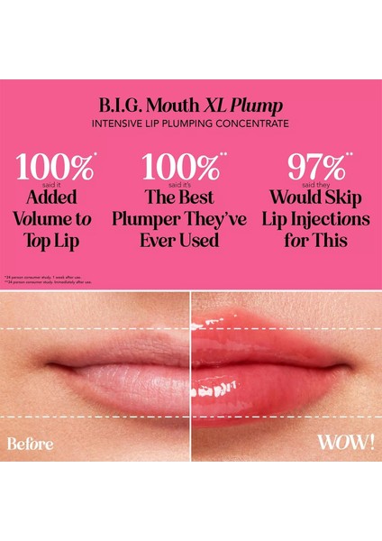 B.ı.g. Mouth Xl Plump Yoğun Hacim Etkili Dudak Konsantresi 5ml modelleri
