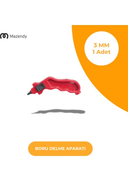 Damla Sulama 3mm Boru Delme Aparatı (1 Adet)