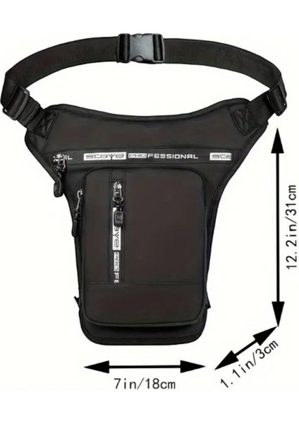 Şık ve Kullanışlı Erkek Bacak ve Omuz Çantası, Siyah Renk Seçeneğiyle Hazır. fiyatları