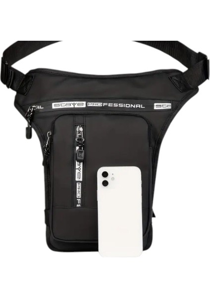 Şık ve Kullanışlı Erkek Bacak ve Omuz Çantası, Siyah Renk Seçeneğiyle Hazır. fırsatları