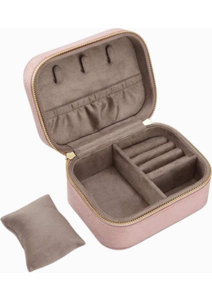 Nobılıs Kadife Takı Kutusu, Şık ve Kompakt Takı Saklama Kutusu fiyatları