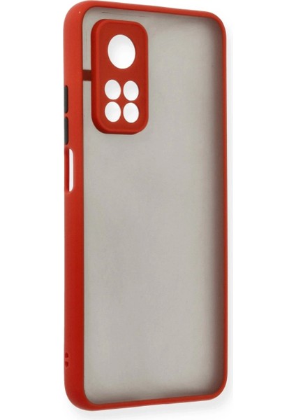 Xiaomi Mi 10T Kılıf Montreal Silikon Kapak - Kırmızı fiyatları