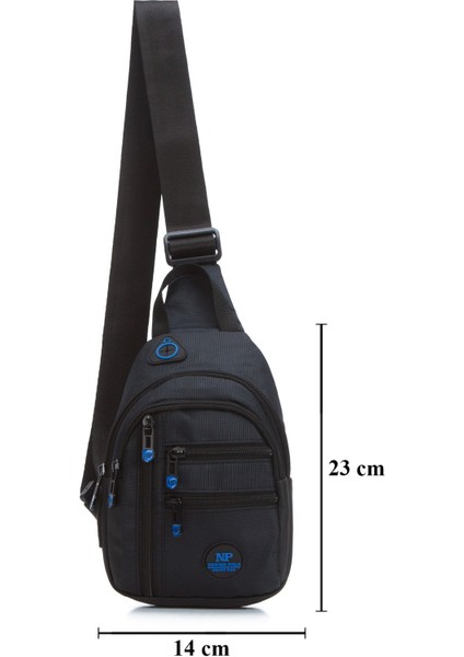 Suya Dayanıklı Küçük Kulaklık ve Çapraz Askılı Bel Çantası, Siyah Renk fiyatları