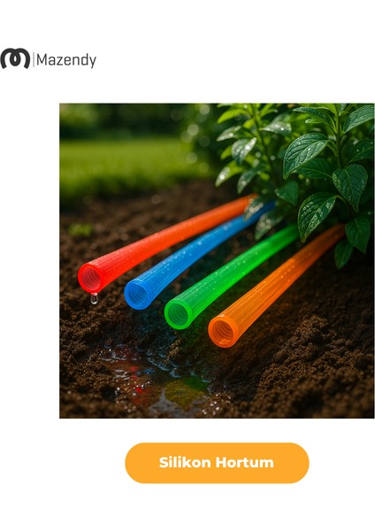 1 1/4" (32 Mm) 10 M Dayanıklı Silikon Hortum Bahçe Sulama indirimleri