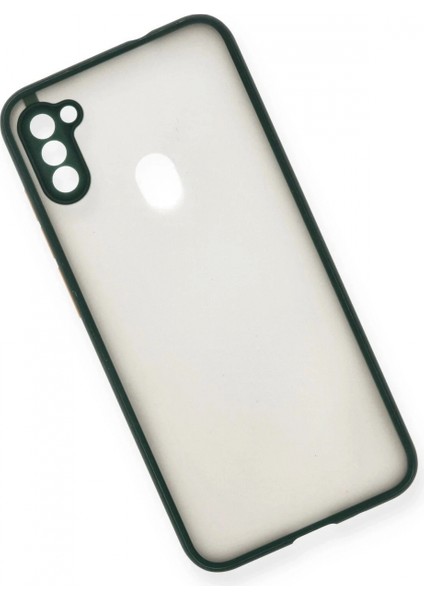 Samsung Galaxy A11 Kılıf Montreal Silikon Kapak - Yeşil modelleri