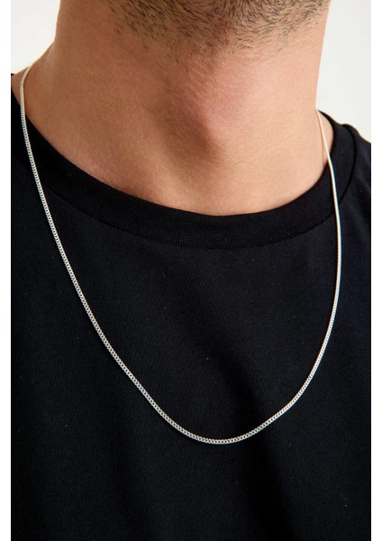 925 Ayar Gümüş Unisex Gurmet Zincir Kolye 1.7 mm 60 cm indirimleri