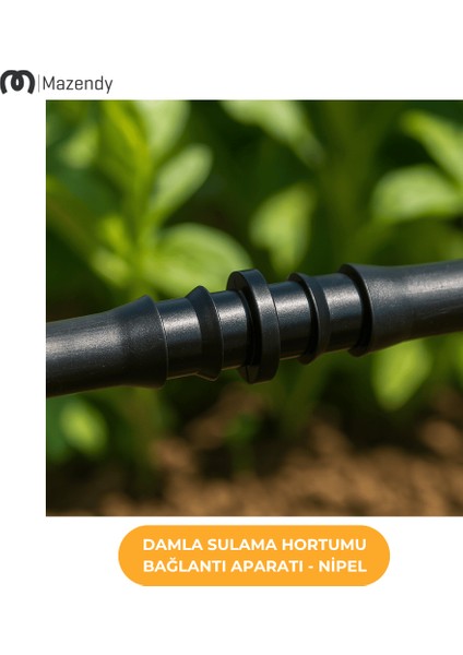 Damla Sulama Ekleme Nipeli 20'lik - Dayanıklı ve Kolay Montajlı Bağlantı Parçası (200 Adet) fiyatları